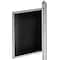 Azar Displays 22"W x 28"H Double-Sided Slide-in Frame for Sky Tower Display 300274-SLV - alternate 1